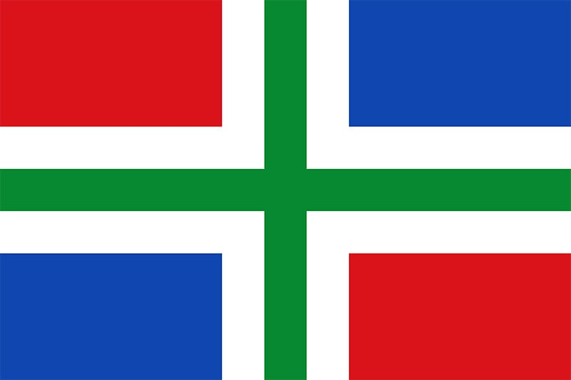 vlag groningen provincie
